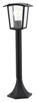 Außenstehleuchte schwarz IP44 60 cm Taverna