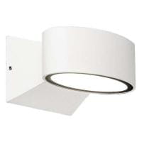 HANOI Außenwandleuchte modern Aluminium/Kunststoff weiß Außenlampe Wandlampe LED-Board 6W