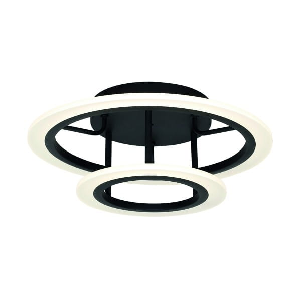 LED Deckenleuchte COSMO Schwarz 36W 2520lm