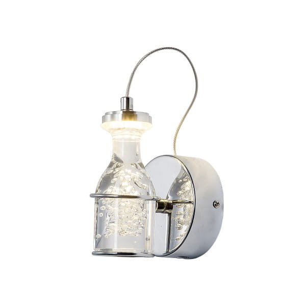 LED Wandleuchte BOTTLE Chrom 5W 350lm