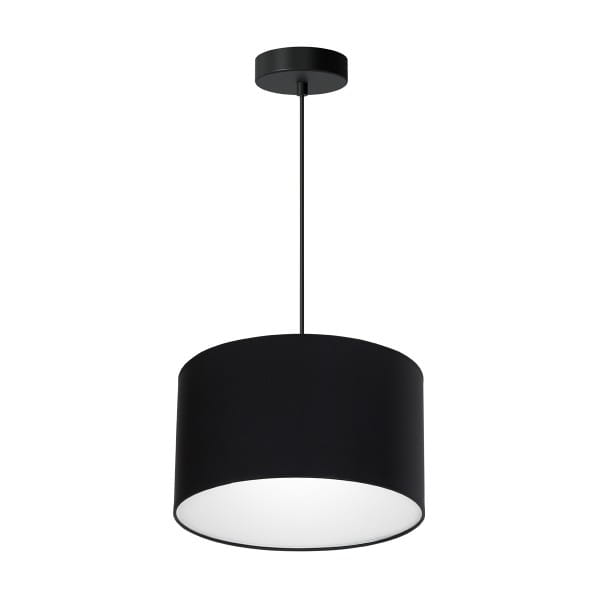 Pendelleuchte Schwarz BARI BLACK 60W E27 1-flammig