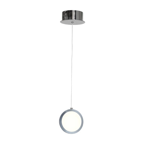 LED Pendelleuchte CIRCOLO Chrom 7W 490lm