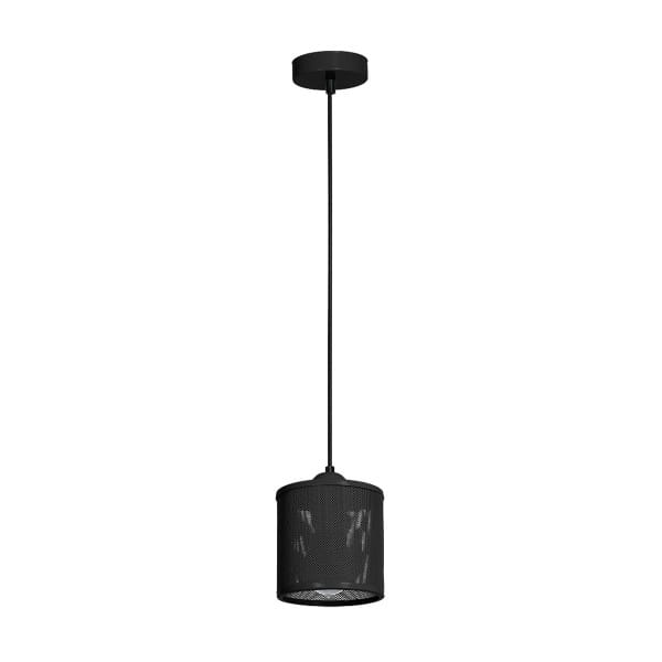 Pendelleuchte Schwarz LOUISE BLACK 60W E27 1-flammig