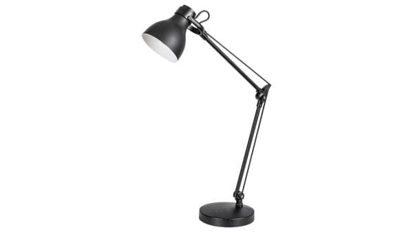 Schreibtischlampe Schwarz Metall E14 Carter