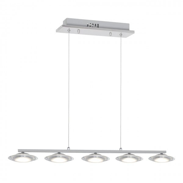 LED Stehleuchte ELLIPSE chrom aus Metall