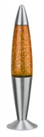 Lavalampe orange 42 cm Glitter 