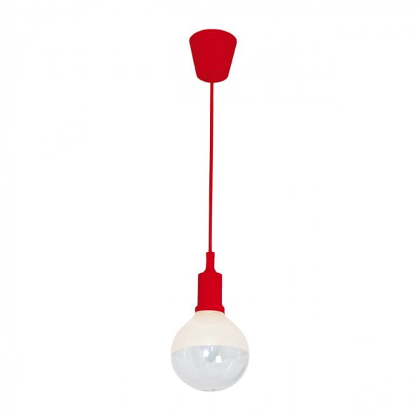 LED Pendelleuchte BUBBLE Rot Rot 5W 350lm